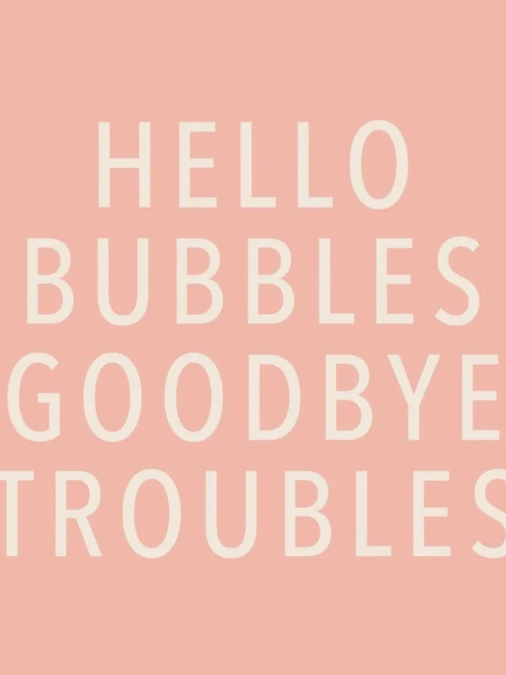 Hello Bubbles Cocktail Napkins